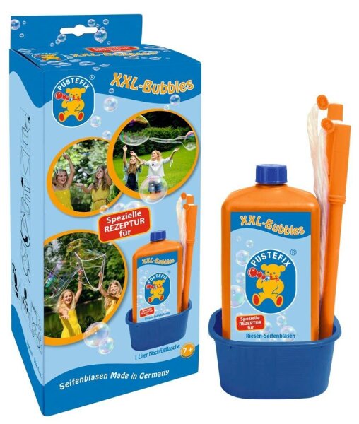 PUSTEFIX® Riesen-Seifenblasen-Set XXL-Bubbles, 1 St.