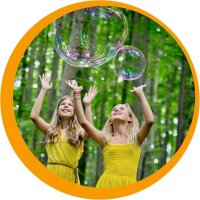 PUSTEFIX® Riesen-Seifenblasen-Set XXL-Bubbles, 1 St.