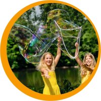 PUSTEFIX® Riesen-Seifenblasen-Set XXL-Bubbles, 1 St.
