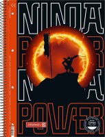 BRUNNEN Collegeblock Ninja Power Lineatur 27 liniert DIN...