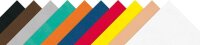 folia Moosgummi Basic sortier mehrfarbig 10 Blatt