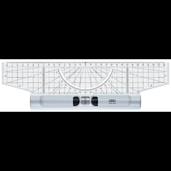 M + R Roll-Lineal 30,0 cm, glasklar