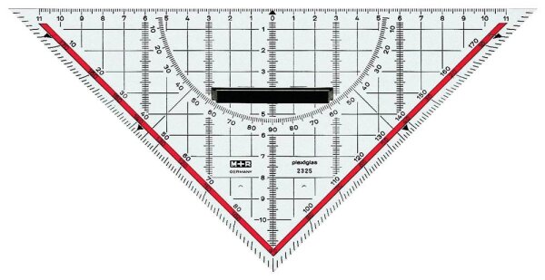 M + R Geometrie-Dreieck 25,0 cm