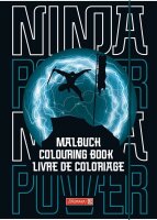 BRUNNEN Ninja Power Malbuch, 1 St.