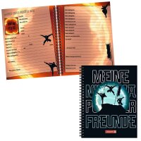 BRUNNEN Freundebuch Ninja Power ca. DIN A5 liniert,...