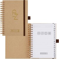 BRUNNEN Adressbuch Wire beige, 1 St.