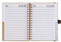 BRUNNEN Adressbuch Wire beige, 1 St.