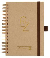 BRUNNEN Adressbuch Wire beige, 1 St.