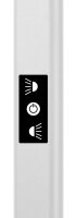 Hansa Larimar LED Stehlampe weiß 58 W