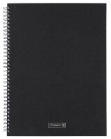 BRUNNEN Notizbuch Premium Wire DIN A4 punktkariert, schwarz Hardcover 192 Seiten, 1 St.