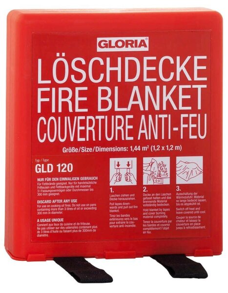 GLORIA Feuerlöschdecke GLD120