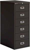 BISLEY MultiDrawer™ Schubladenschrank schwarz 6...