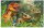 HERMA Schreibtischunterlagen Dino World Karton 55,0 x 35,0 cm, 3 St.