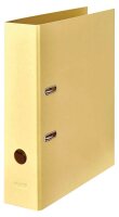10 FALKEN PURE Pastell Ordner Vanille-Gelb, Flamingo-Pink, Himmel-Blau Karton 8,  ( 15081382F )