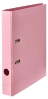 FALKEN PURE Pastell Ordner Vanille-Gelb, Flamingo-Pink, Himmel-Blau Karton 5,0 cm DIN A4, 10 St.