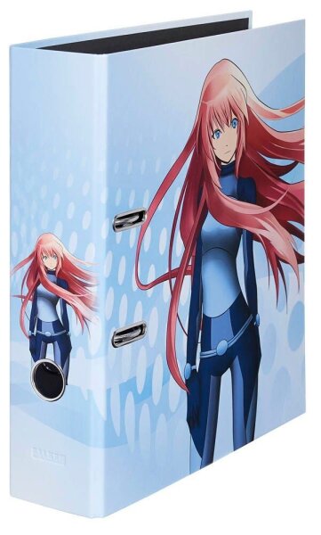 FALKEN Manga Girl Motivordner 8,0 cm DIN A4, 1 St.