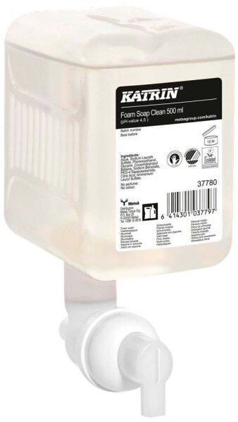 KATRIN Clean Schaumseife 0,5 l, 1 St.
