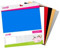 plottiX PremiumFlex Aufbügelfolie farbsortiert...