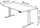 Kerkmann Move 1 advance elektrisch höhenverstellbarer Schreibtisch eiche rechteckig, T-Fuß-Gestell grau 180,0 x 80,0 cm