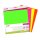 plottiX PremiumFlex Neon Bügelfolie farbsortiert Flex-Folie 30,0 x 30,0 cm,  4 St.