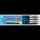 3 + 1 GRATIS: Schneider Kugelschreiber Slider Rave XB farbsortiert, Schreibfarbe: blau, 3 St. + GRATIS 1 Slider Rave XB schwarz