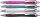 3 + 1 GRATIS: Schneider Kugelschreiber Slider Rave XB farbsortiert, Schreibfarbe: blau, 3 St. + GRATIS 1 Slider Rave XB schwarz