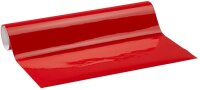 plottiX Vinylfolie permanent rot 31,5 cm x 1,0 m,  1 Rolle