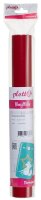 plottiX Vinylfolie permanent rot 31,5 cm x 1,0 m,  1 Rolle
