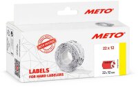 METO Preisetiketten "Sonderpreis" leuchtrot...