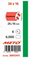 METO Preisetiketten "Sonderpreis" leuchtrot...
