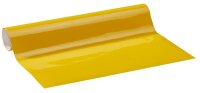 plottiX Vinylfolie permanent gelb 31,5 cm x 1,0 m,  1 Rolle
