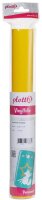plottiX Vinylfolie permanent gelb 31,5 cm x 1,0 m,  1 Rolle