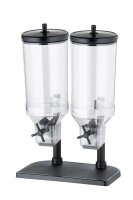 APS Müslispender Duo Fresh & Easy schwarz 2 x 4,5  l, 1 St.