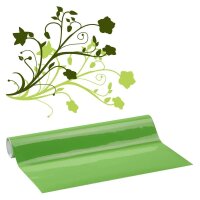 plottiX Vinylfolie permanent grün 31,5 cm x 1,0 m,...