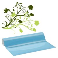 plottiX Vinylfolie permanent blau 31,5 cm x 1,0 m,  1 Rolle