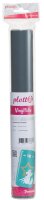 plottiX Vinylfolie permanent grau 31,5 cm x 1,0 m,  1 Rolle