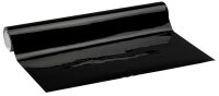 plottiX Vinylfolie permanent schwarz 31,5 cm x 1,0 m,  1 Rolle
