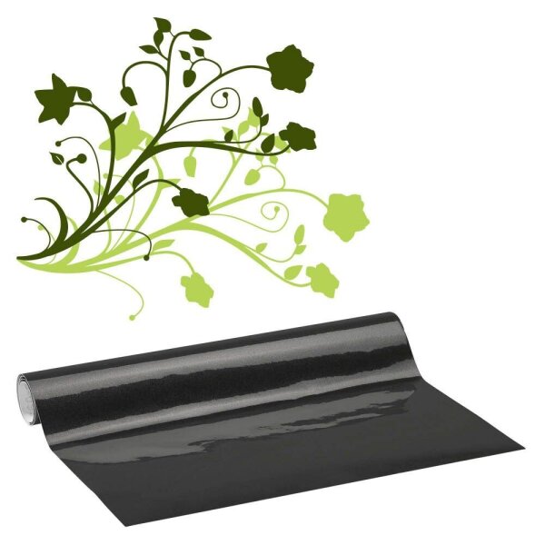 plottiX Vinylfolie permanent grau 31,5 cm x 1,0 m,  1 Rolle