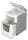 LEITZ IQ Autofeed Small Office 100 Aktenvernichter mit Partikelschnitt P-5, 2 x 15 mm, bis 100 Blatt, weiß