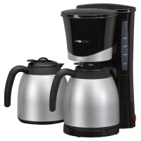 CLATRONIC KA 3328 Kaffeemaschine schwarz, 8-10 Tassen  (...