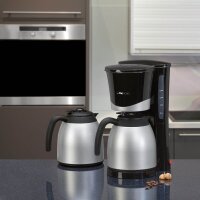 CLATRONIC KA 3328 Kaffeemaschine schwarz, 8-10 Tassen  ( 263126 )