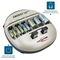 ANSMANN Energy 16 plus Akku-Ladegerät