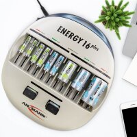 ANSMANN Energy 16 plus Akku-Ladegerät