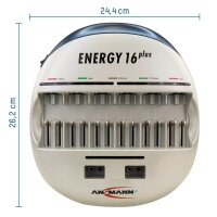 ANSMANN Energy 16 plus Akku-Ladegerät
