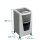 LEITZ IQ Autofeed Small Office 300 Aktenvernichter mit Partikelschnitt P-4, 4 x 26 mm, bis 300 Blatt, weiß
