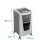 LEITZ IQ Autofeed Small Office 300 Aktenvernichter mit Partikelschnitt P-5, 2 x 15 mm, bis 300 Blatt, weiß