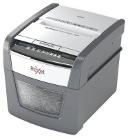 Rexel Optimum AutoFeed+ 45X Aktenvernichter mit Partikelschnitt P-4, 4 x 28 mm, bis 45 Blatt, schwarz