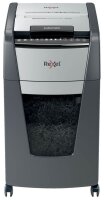Rexel Optimum AutoFeed+ 300X Aktenvernichter mit Partikelschnitt P-4, 4 x 26 mm, bis 300 Blatt, schwarz