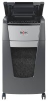 Rexel Optimum AutoFeed+ 300X Aktenvernichter mit Partikelschnitt P-4, 4 x 26 mm, bis 300 Blatt, schwarz