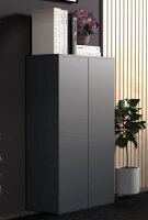 VCM my office Kommode Dalosa, 918323 anthrazit 60,0 x 32,0 x 107,5 cm, 1 St.